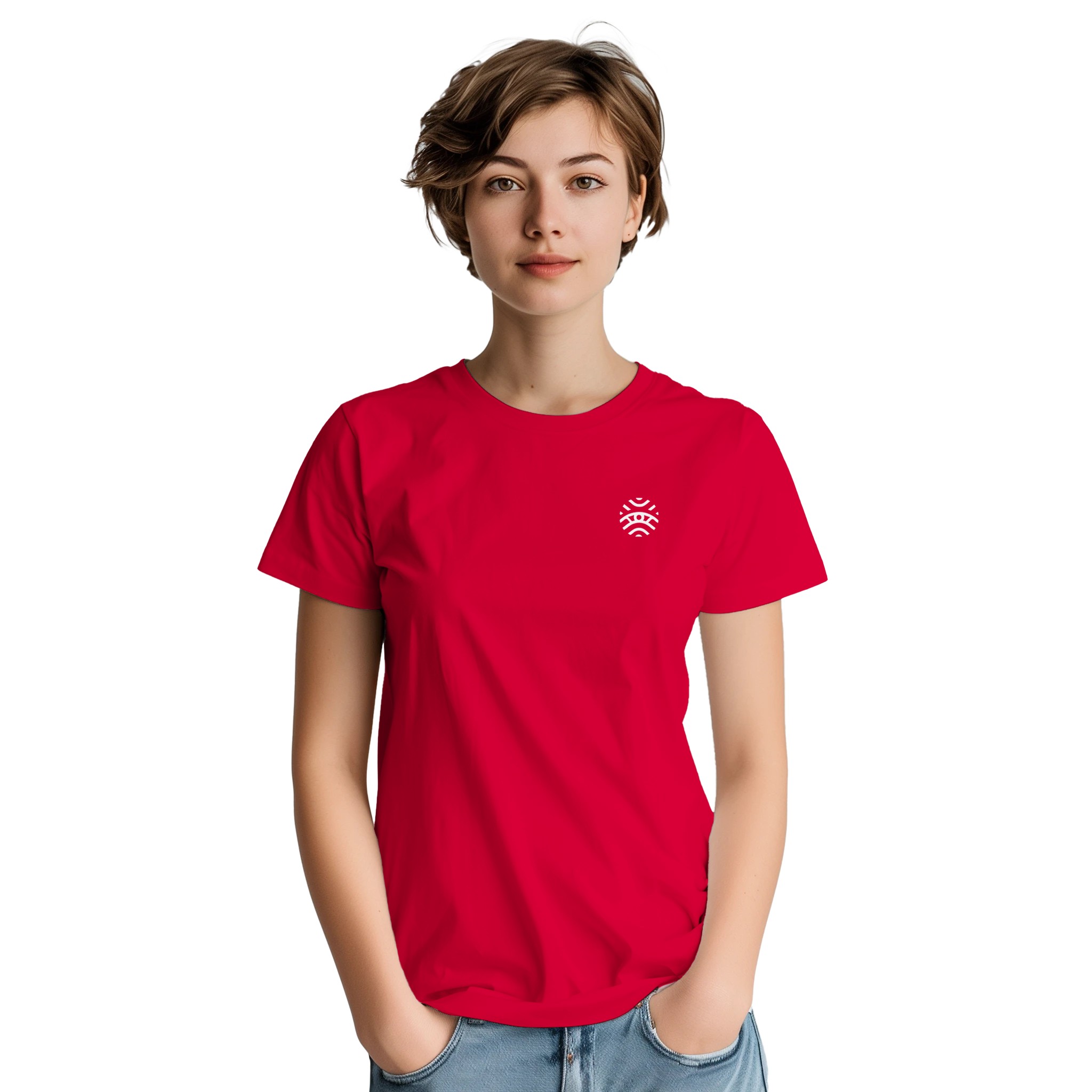 Signature Logo T-shirt – Red